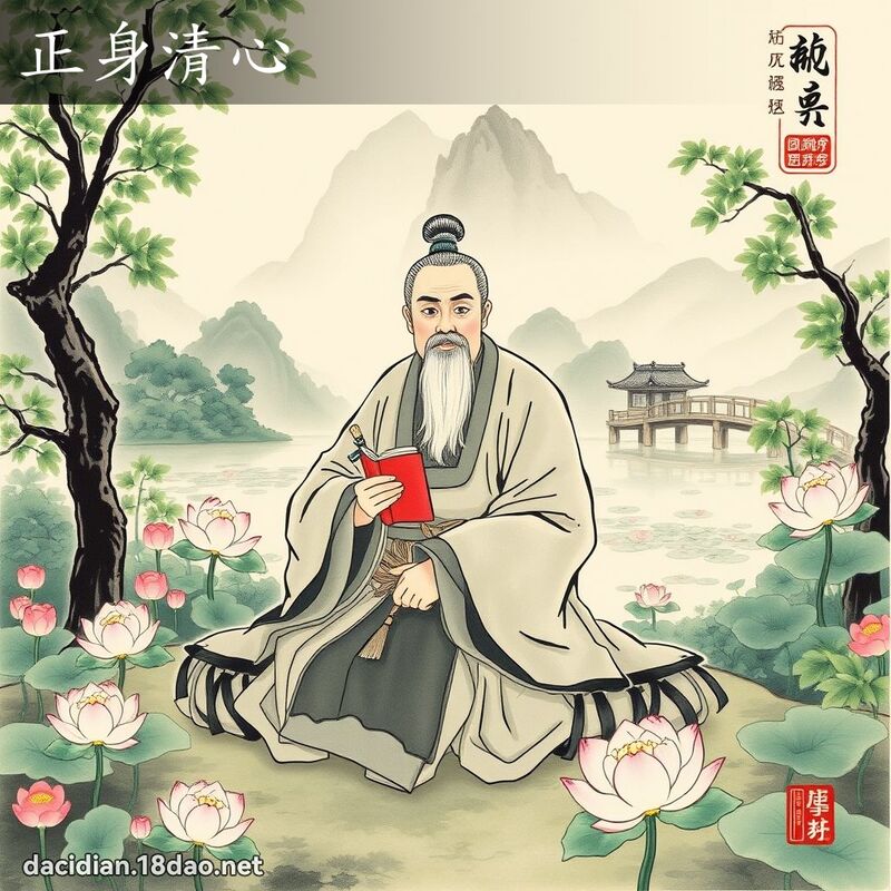正身清心 配图