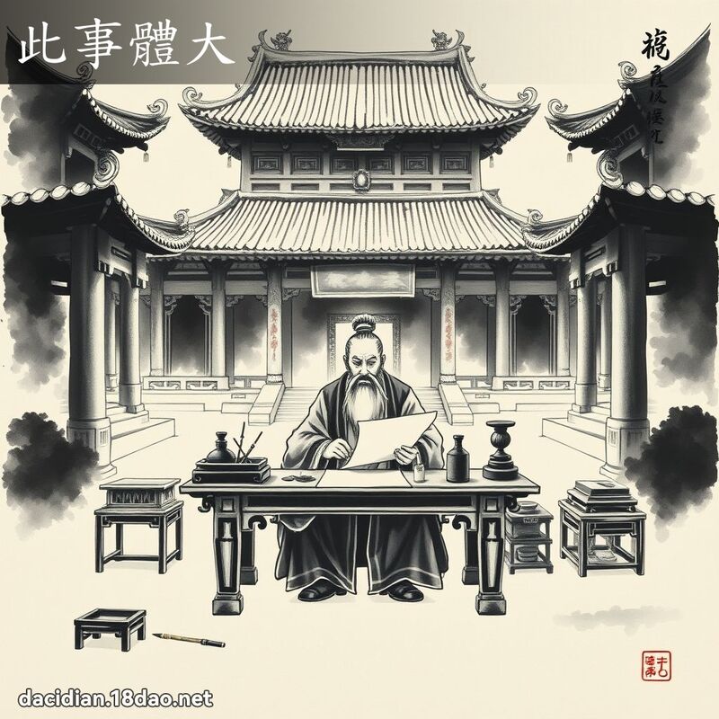 此事体大 配图