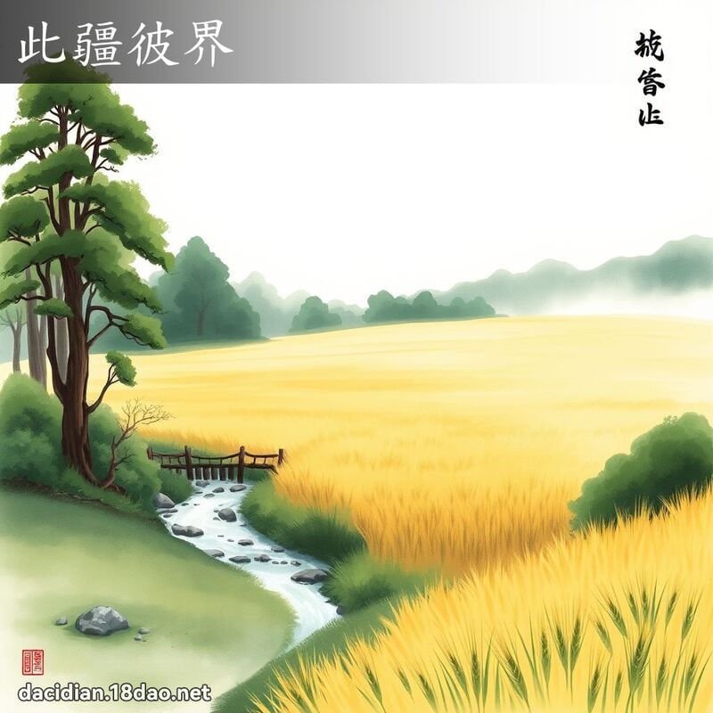 此疆彼界 配图