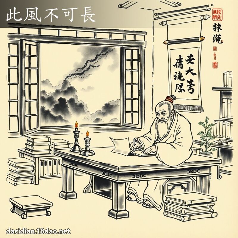 此风不可长 配图