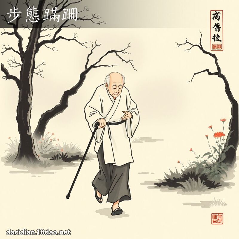 步态蹣跚 配图