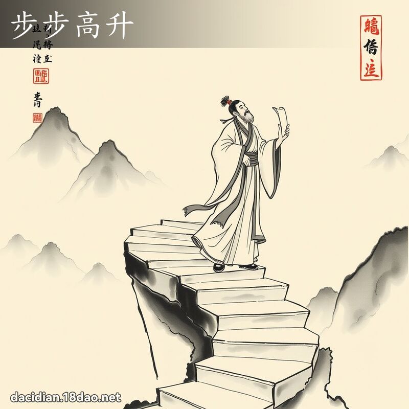 步步高升 配图