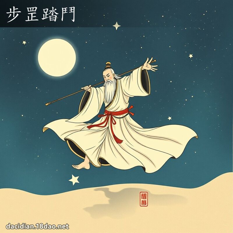 步罡踏斗 配图