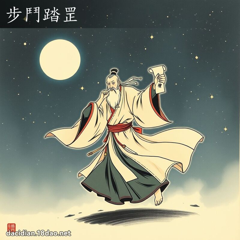 步斗踏罡 配图