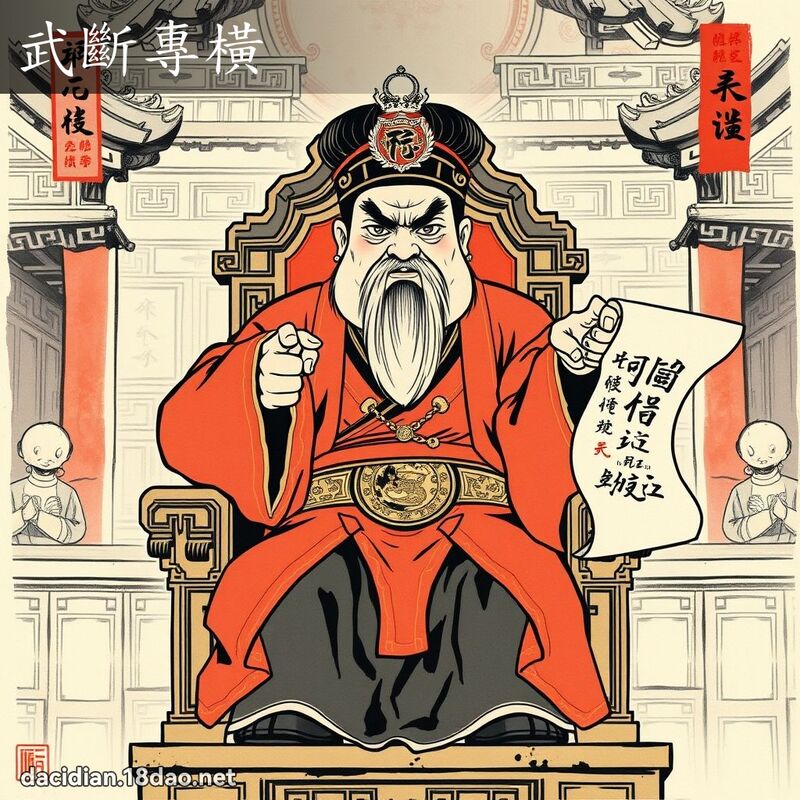 武断专横 配图