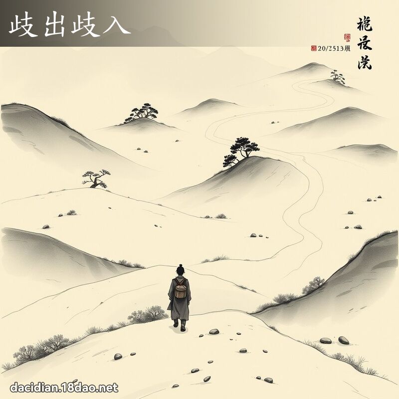 歧出歧入 配图