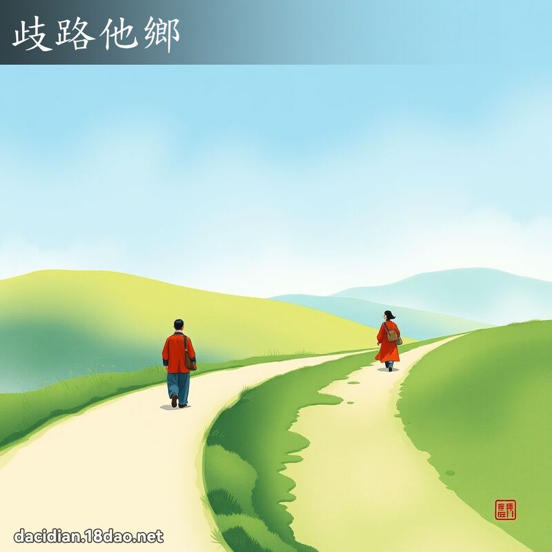 歧路他乡 配图
