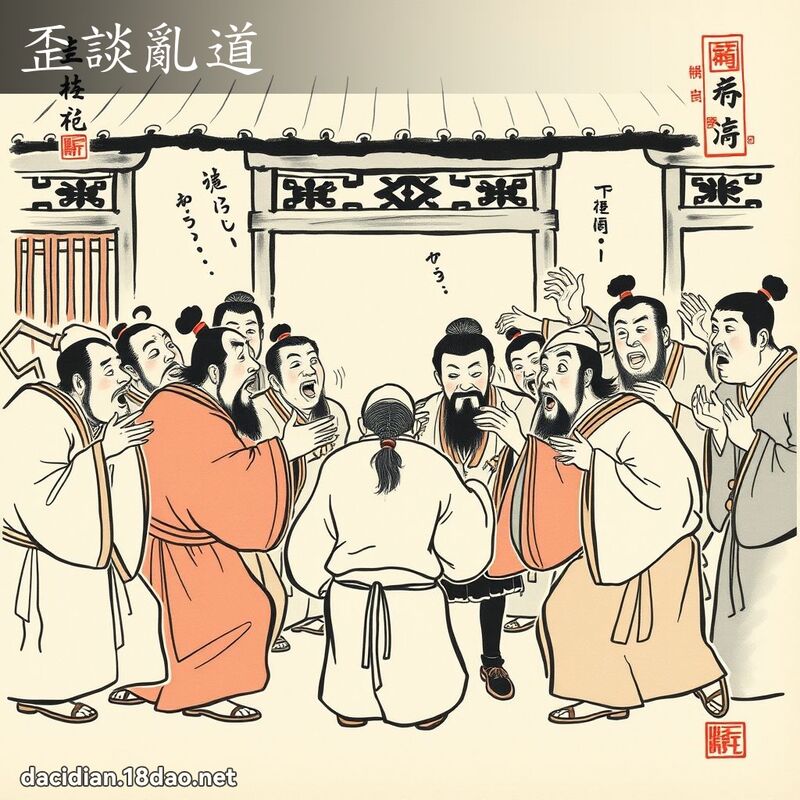 歪谈乱道 配图
