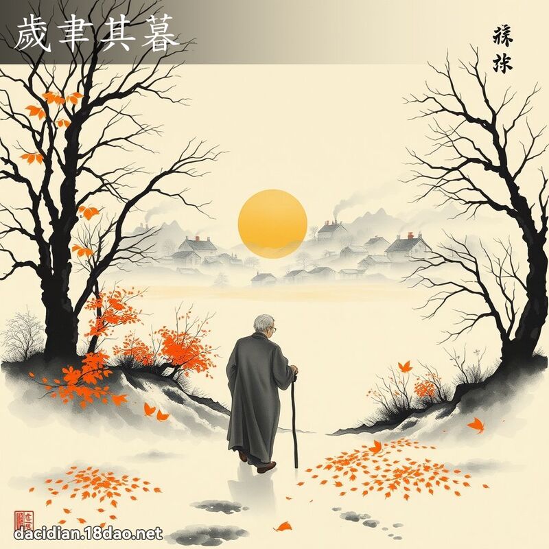 岁聿其暮 配图