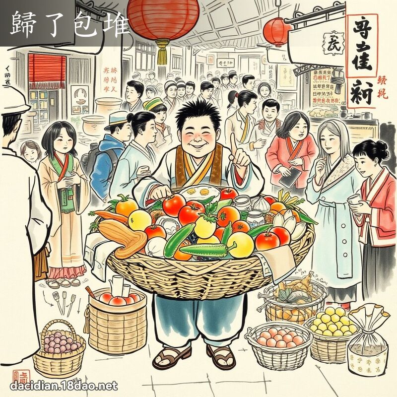 归了包堆 配图