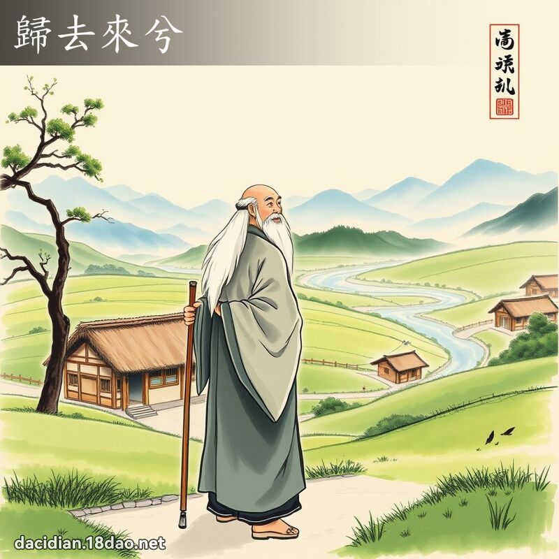 归去来兮 配图