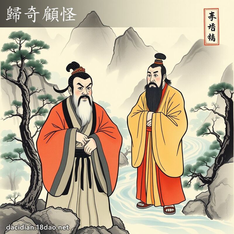 归奇顾怪 配图