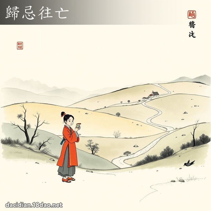归忌往亡 配图