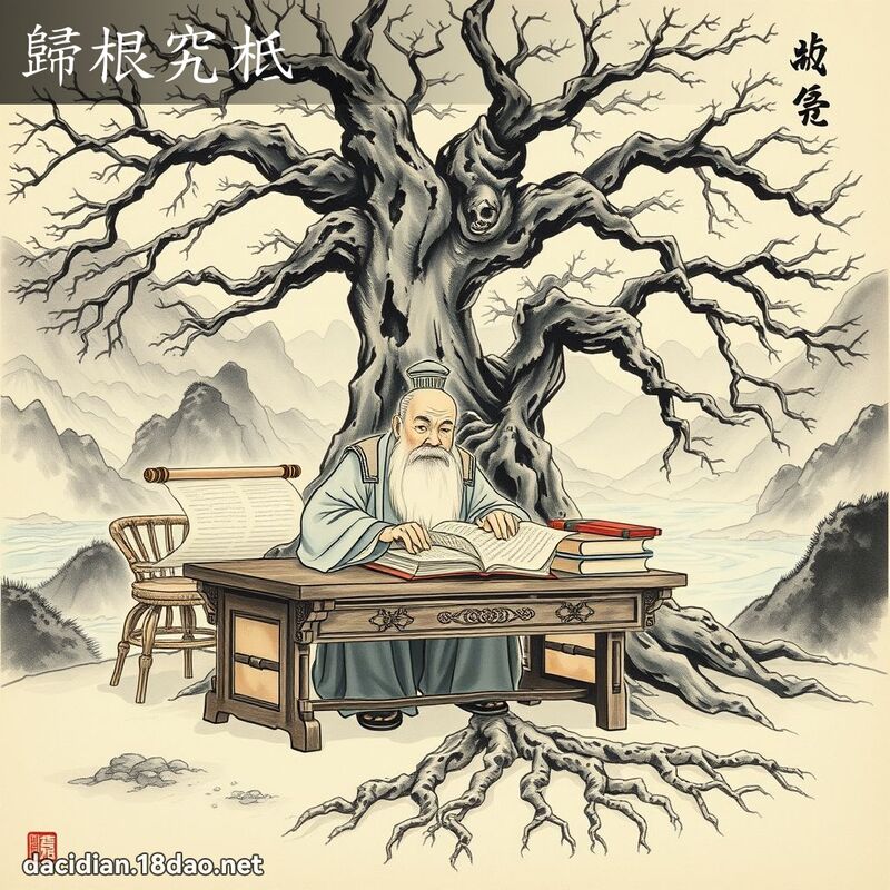 归根究柢 配图