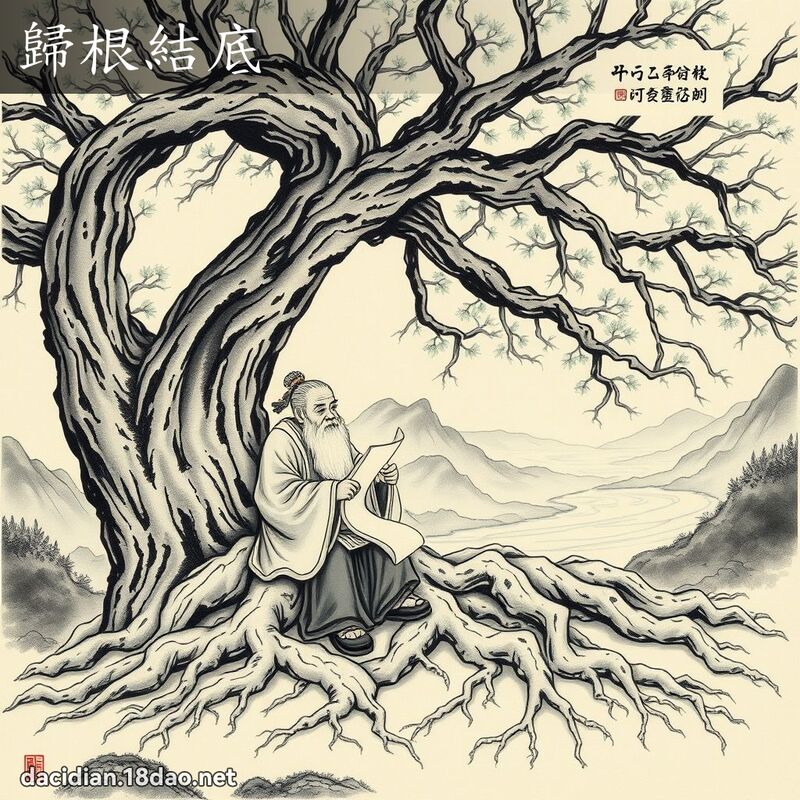 归根结底 配图