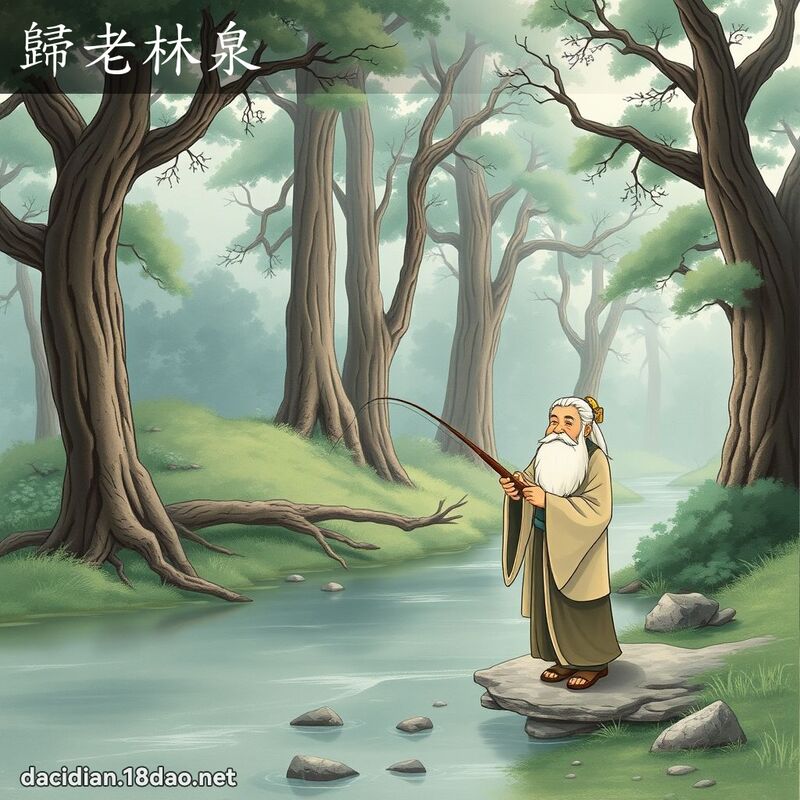 归老林泉 配图