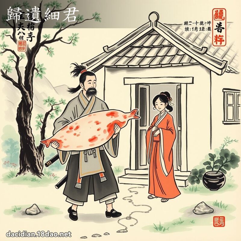 归遗细君 配图