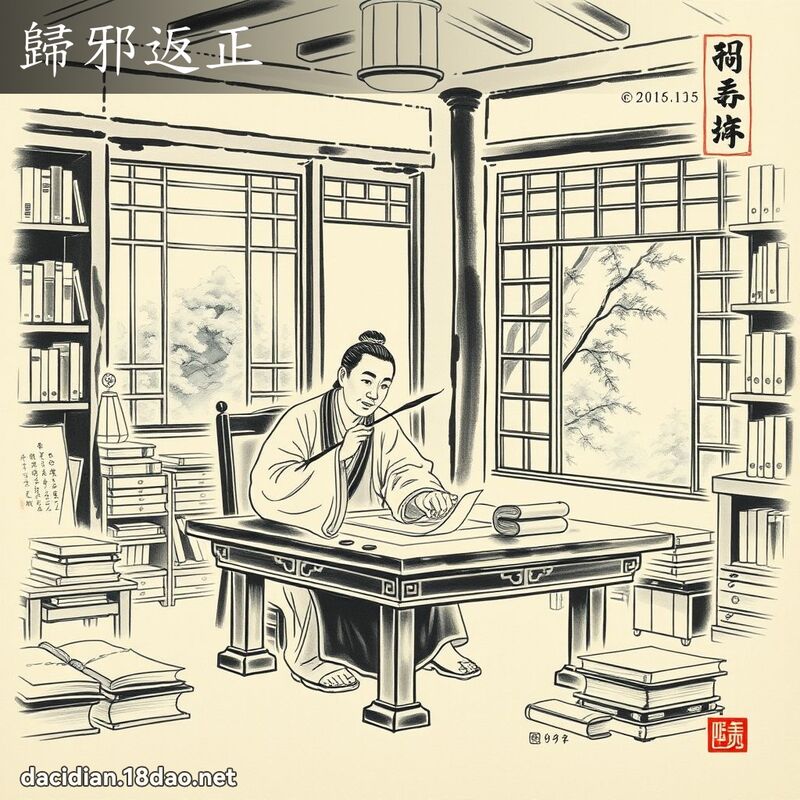 归邪返正 配图