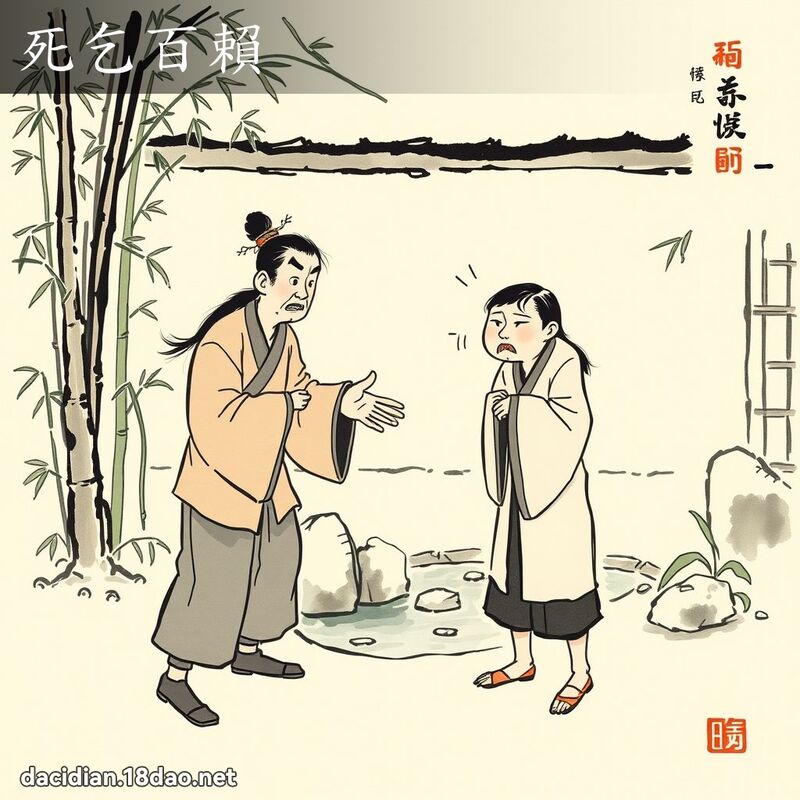 死乞百赖 配图
