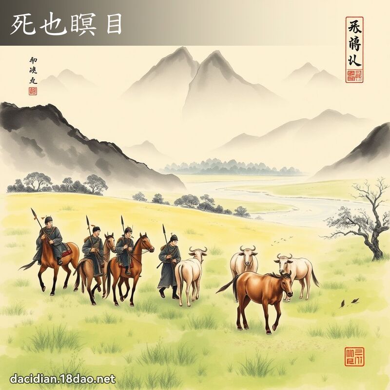 死也瞑目 配图