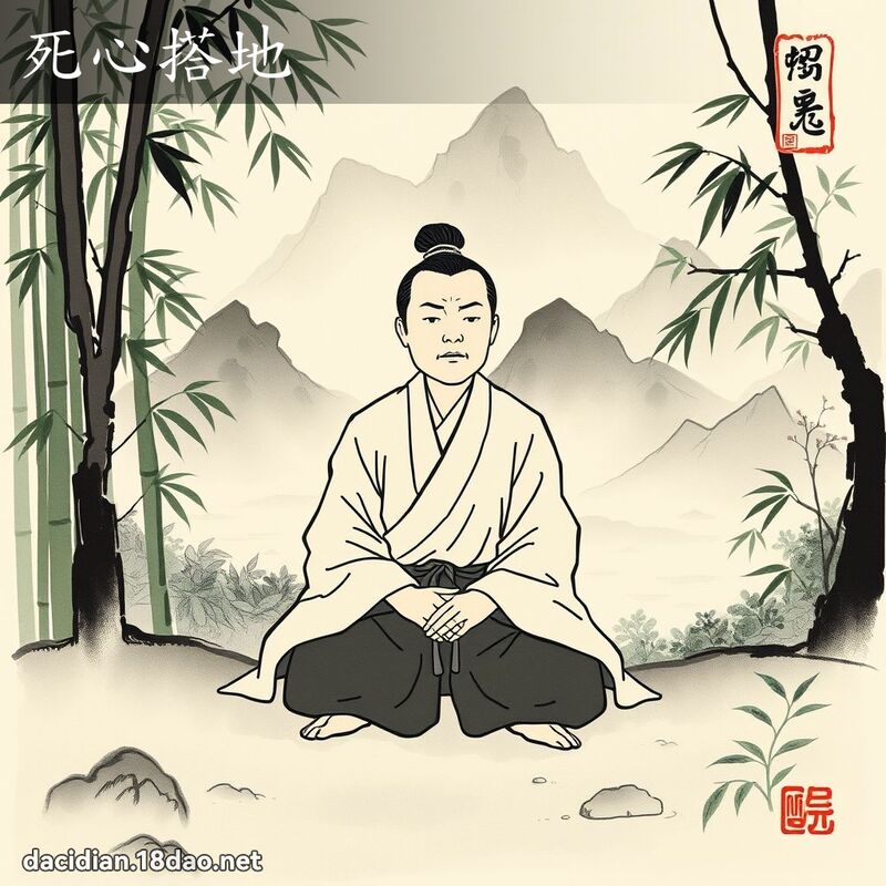 死心搭地 配图