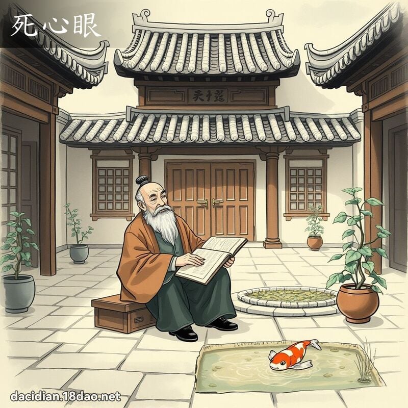 死心眼 配图