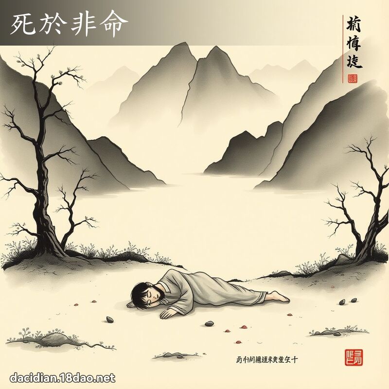 死於非命 配图