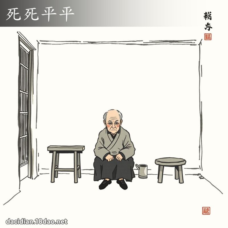 死死平平 配图