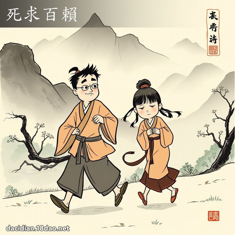 死求百赖 配图