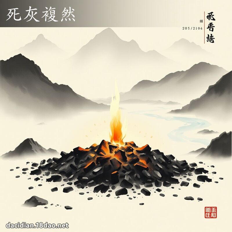 死灰复然 配图