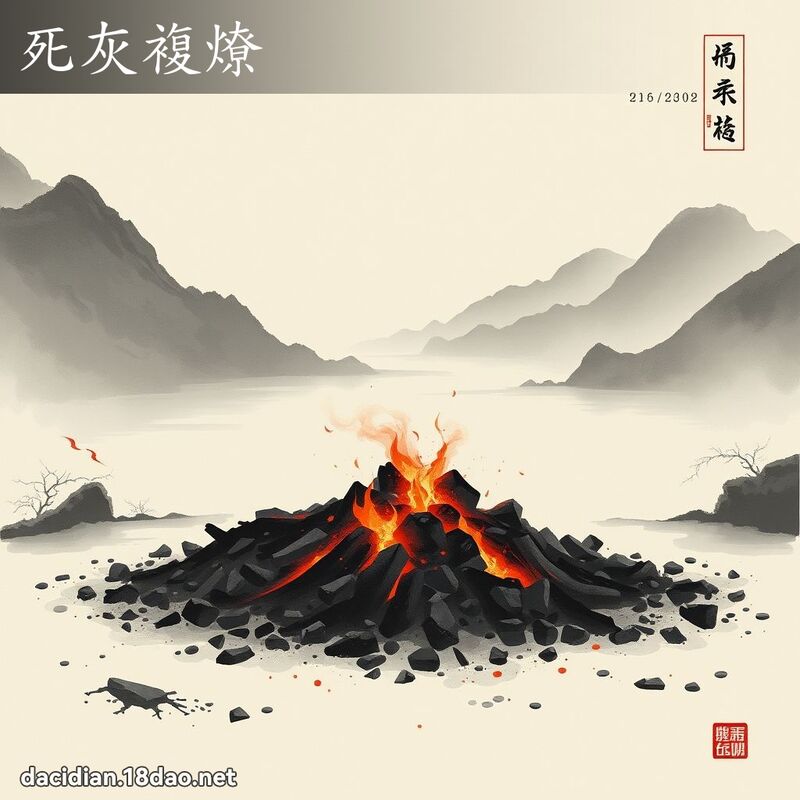 死灰复燎 配图