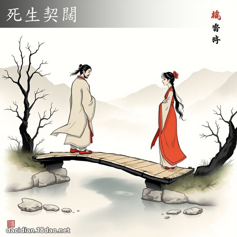 死生契阔 配图
