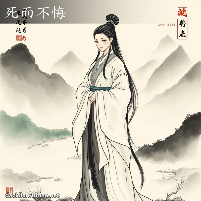 死而不悔 配图