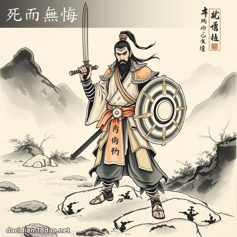 死而无悔 配图