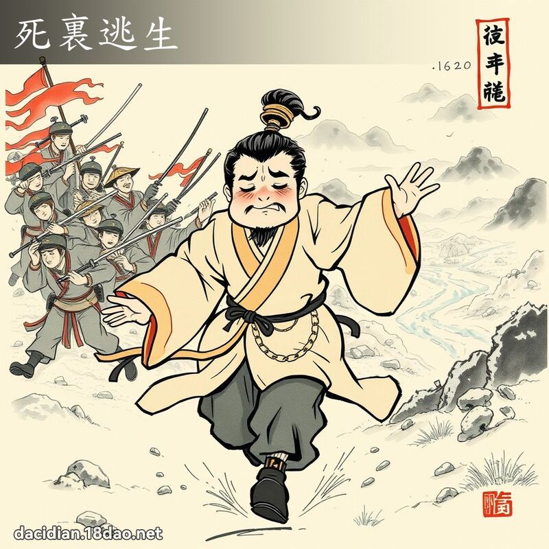 死裏逃生 配图