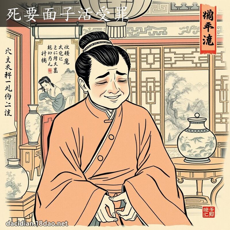 死要面子活受罪 配图