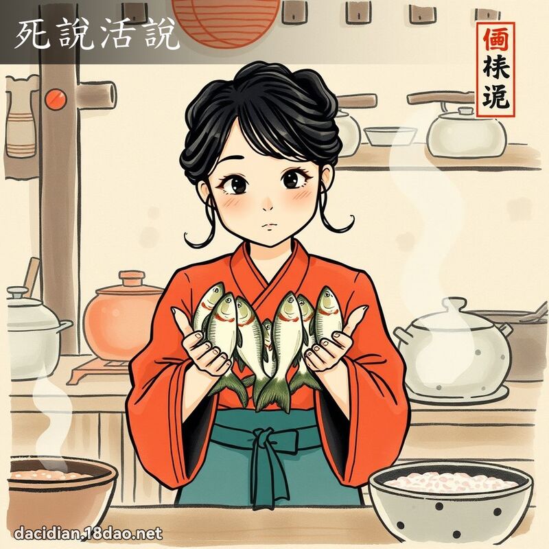 死说活说 配图