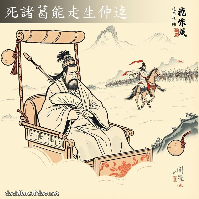 死诸葛能走生仲达 配图