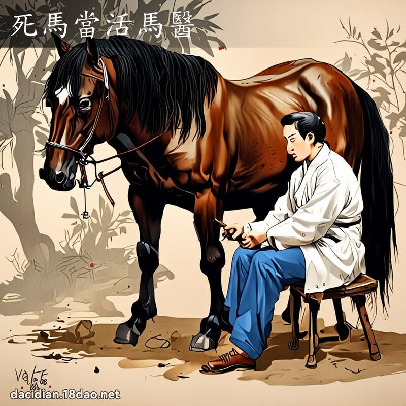 死马当活马医 配图