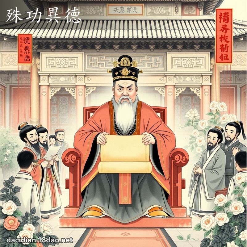殊功异德 配图