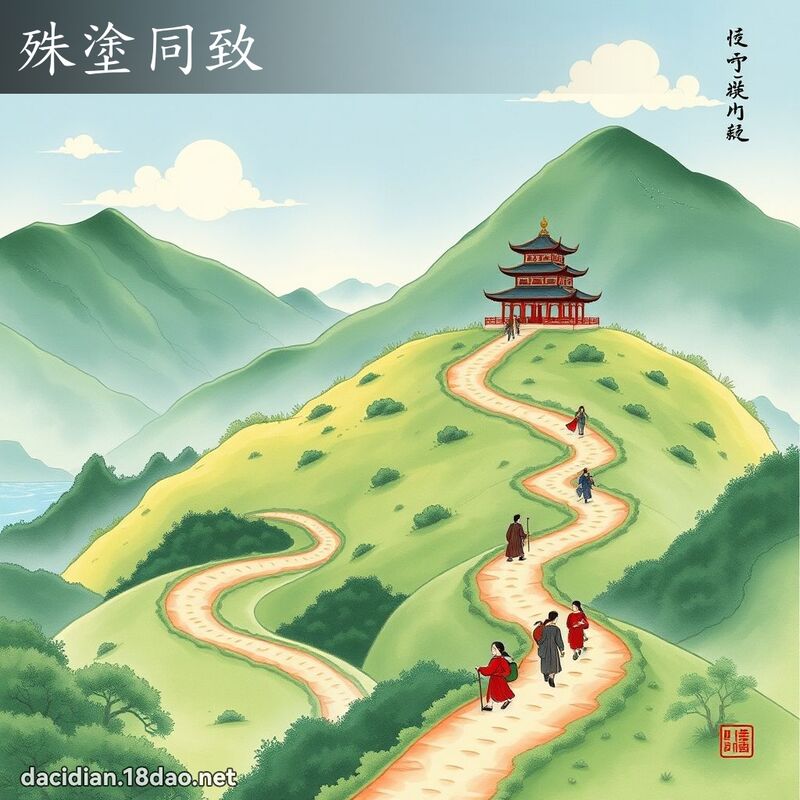 殊涂同致 配图