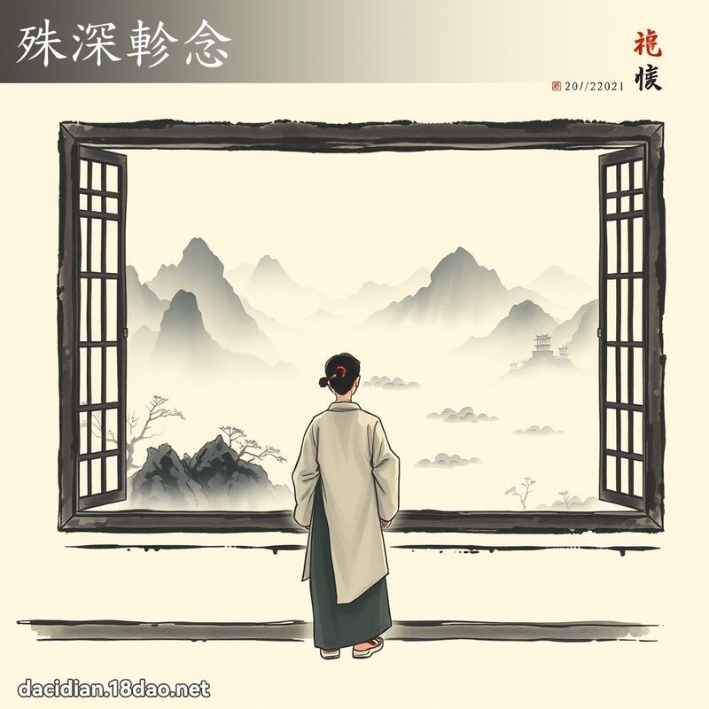 殊深軫念 配图
