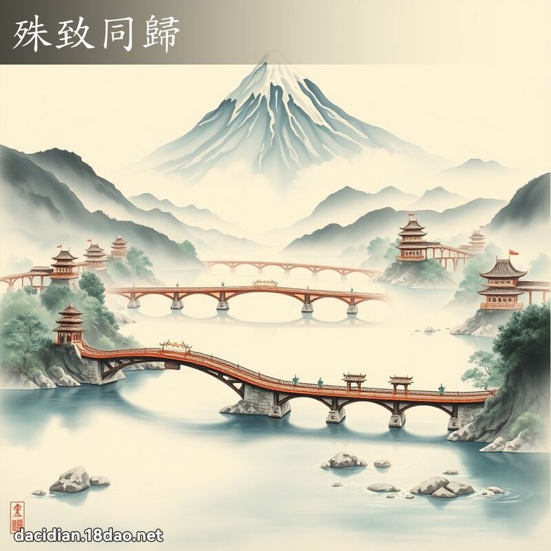 殊致同歸 配图