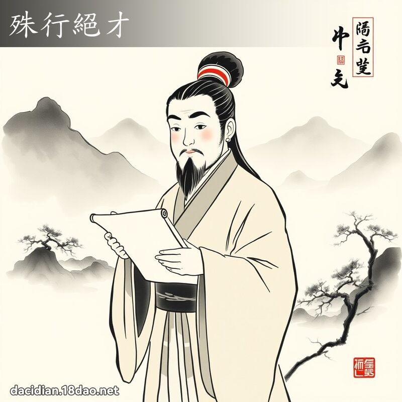 殊行絕才 配图