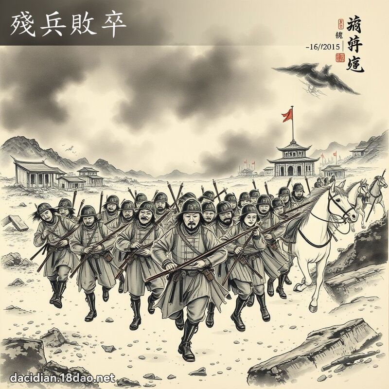 殘兵敗卒 配图