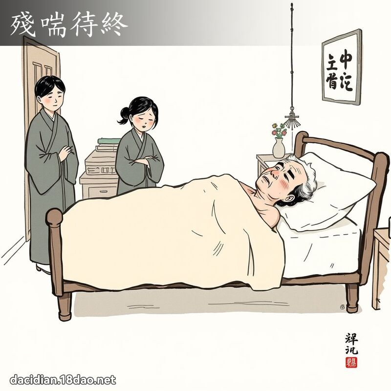 殘喘待終 配图