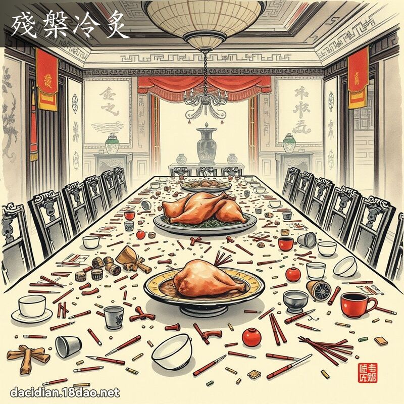 殘槃冷炙 配图