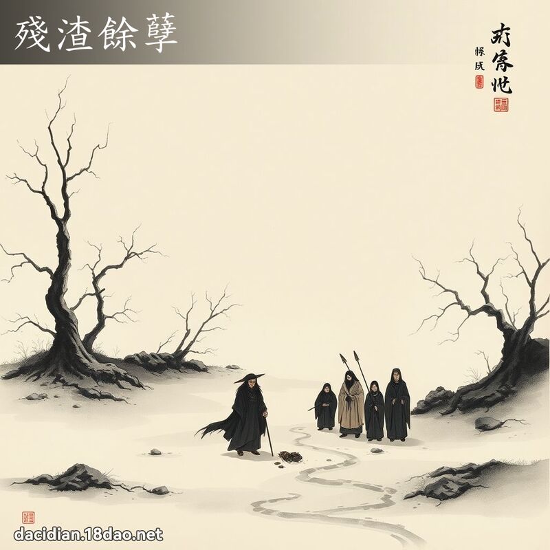 殘渣餘孽 配图