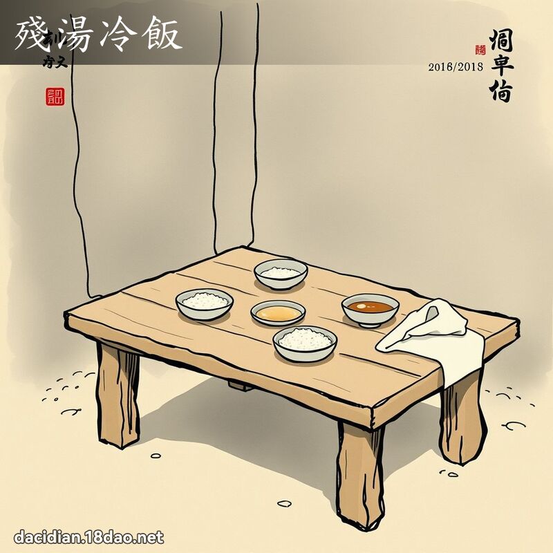 殘湯冷飯 配图