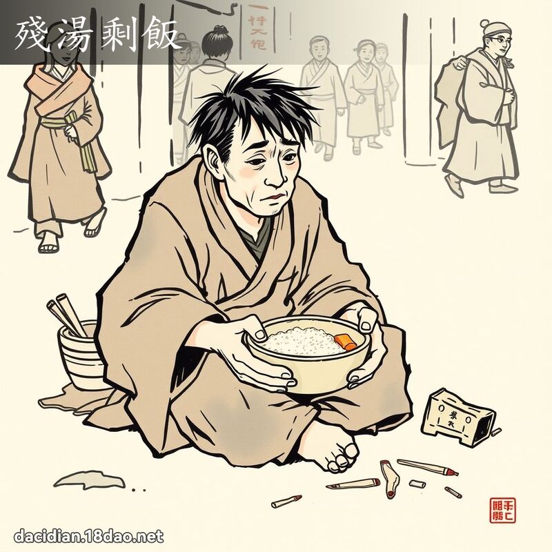 殘湯剩飯 配图